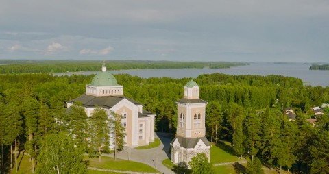 Jezioro Saimaa w Finlandii
