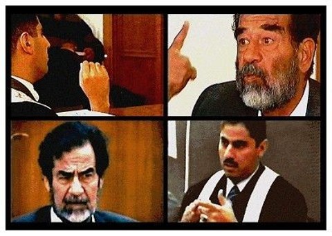 Saddam Husajn i ajatollah Chomeini