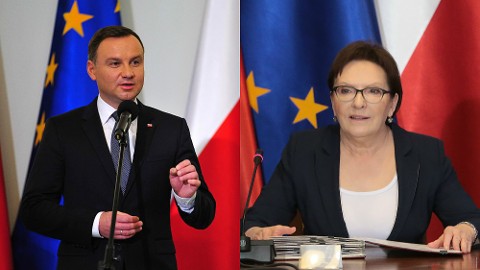 Orędzie Prezydenta RP Andrzeja Dudy i wystąpienie prezes Rady Ministrów Ewy Kopacz - Program