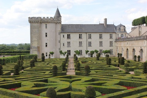 Zamek w Chaumont sur Loire: ogrody wrażeń