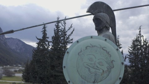 La bataille des Thermopyles