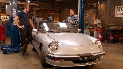 Alfa romeo spider quadrifoglio z 1987 r.