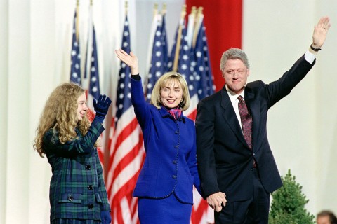 Clinton - mistrz powrotów