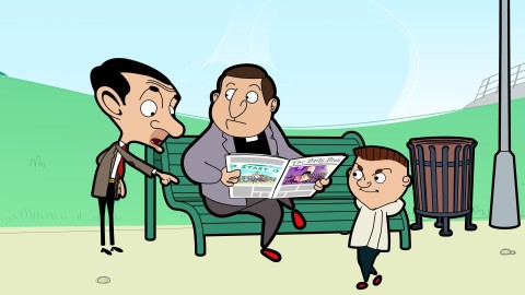 Mr Bean widzi na różowo