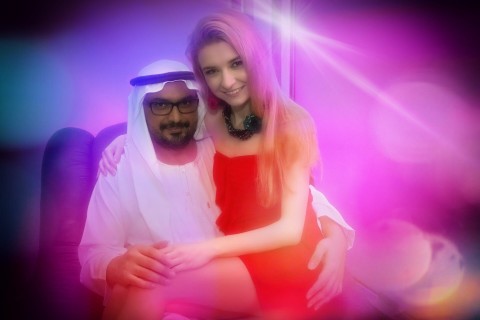 Blondynka z Dubaju